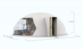Ellipse Dome Glamping Tent For An Unforgettable Eco Living Experience - foto 2