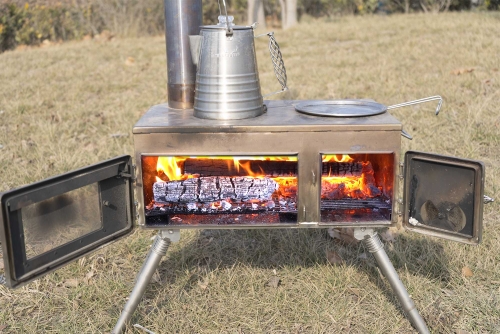Winnerwell Woodlander Wood Burning Pizza Oven Camping Stove - foto 6