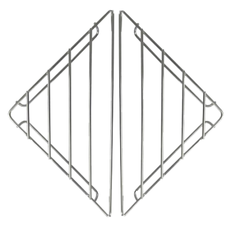 Grille pour foyer plat taille S Winnerwell