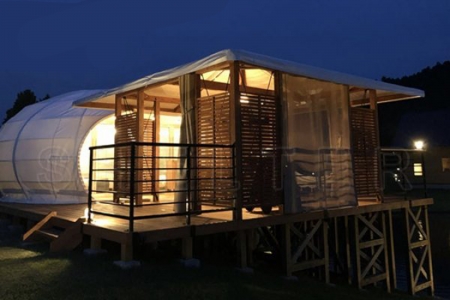 Dewdrop Glamping Dome Hotel For Seaside Or Lakeside Resorts