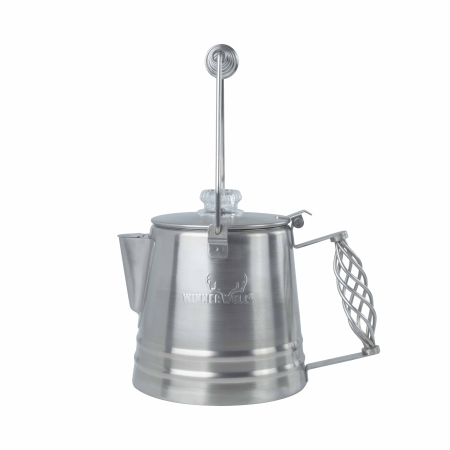 9 Cup Stainless Percolator Coffee Pot SKU 910481